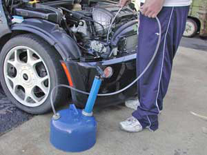 Topside Oil Changer