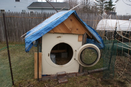 chicken coop pictures. Clothes Dryer Chicken Coop