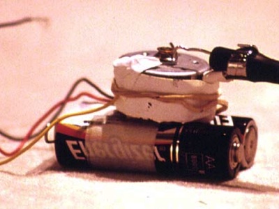 A tattoo gun made from a discarded motor and copper wire. Tack Gun A tattoo gun made from a discarded motor and copper wire. Tack Gun